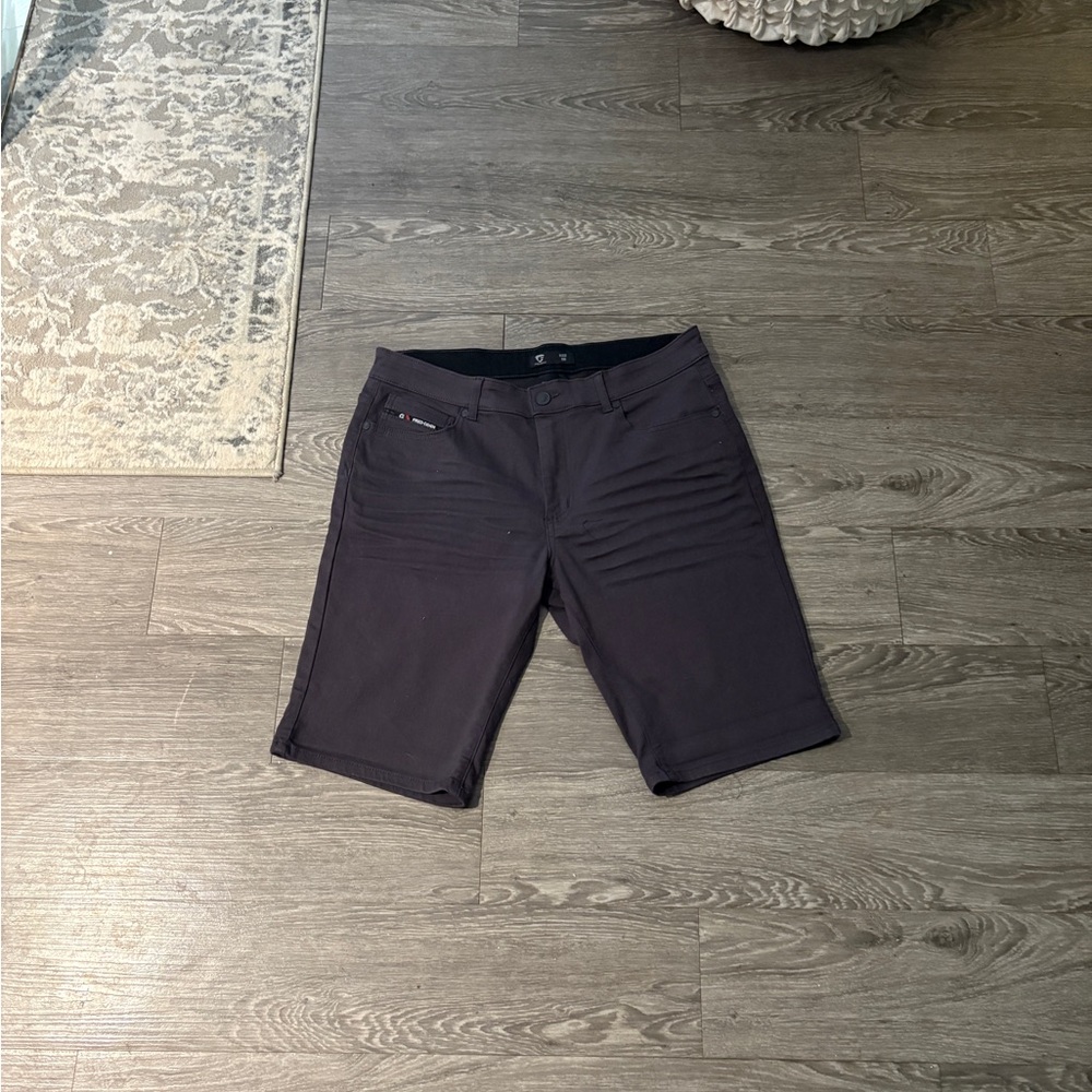 Men's Black Jean Shorts